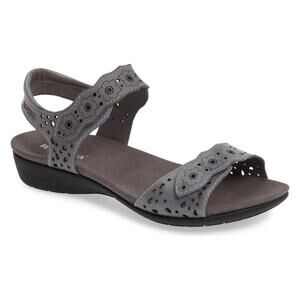 NEW~ ROMIKA Ocean Azur Leather Comfort Sandals Size 37( 6-6.5)